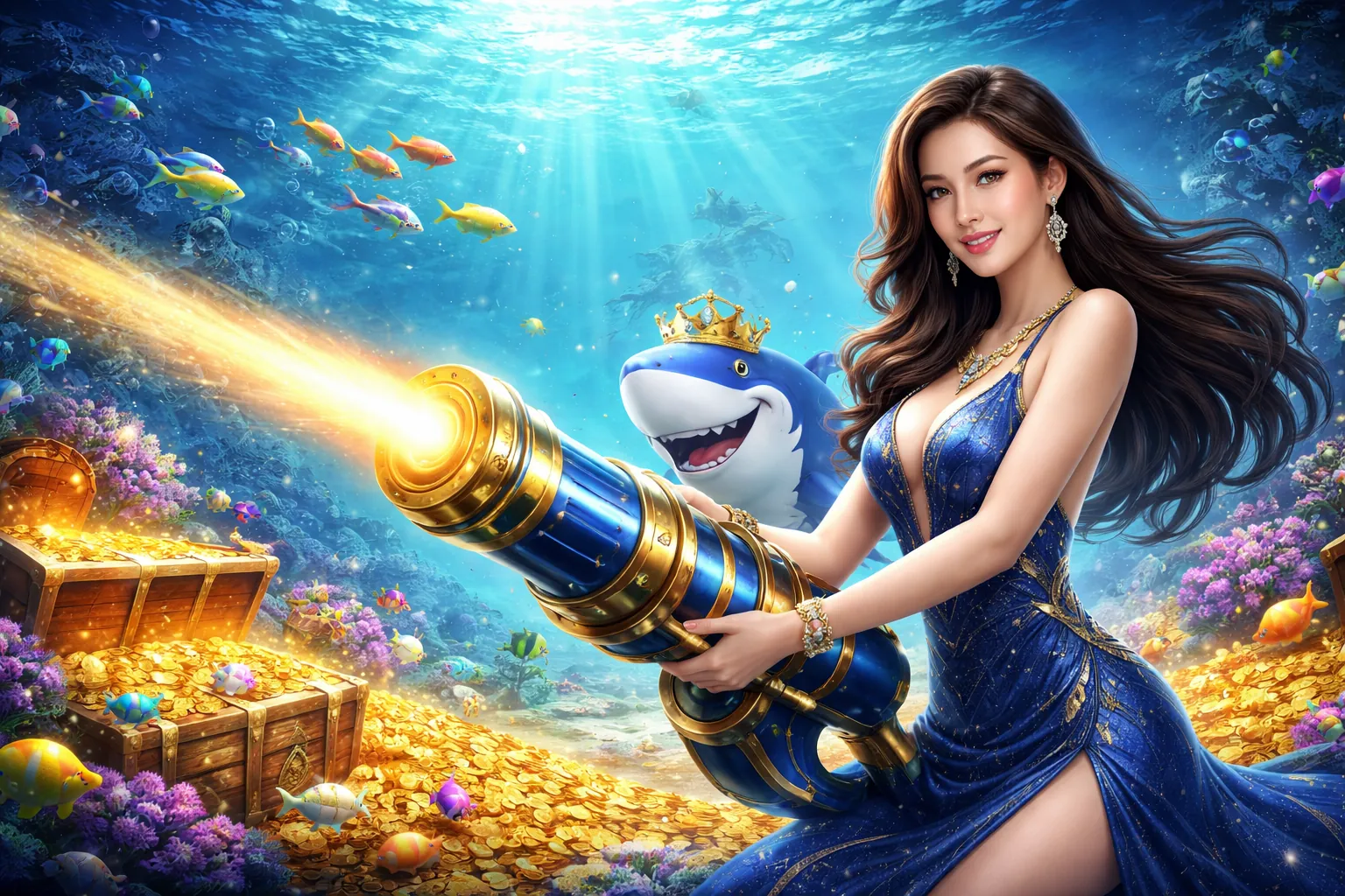 Biểu tượng bảo mật hai lớp và mã hóa dữ liệu trên nền xanh đậm